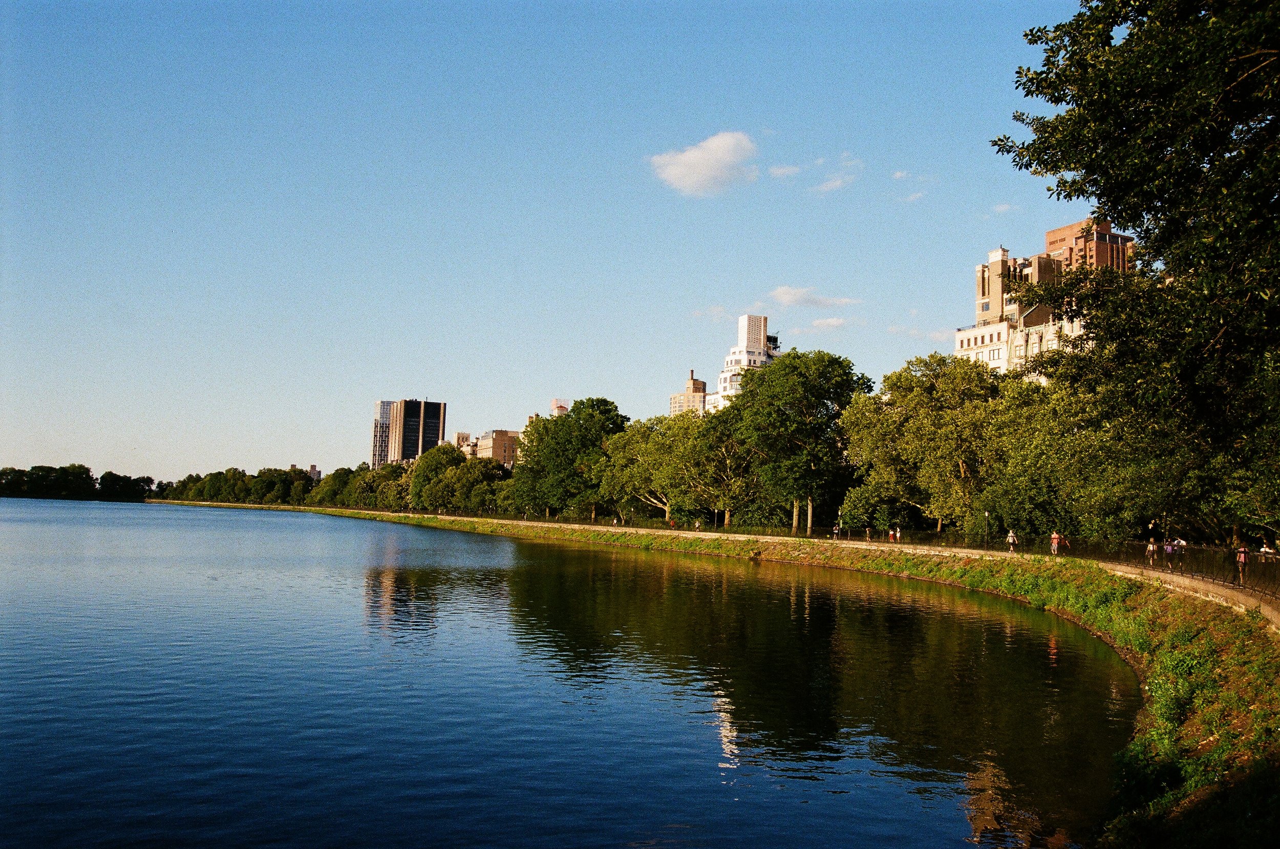 Central Park reservoir
